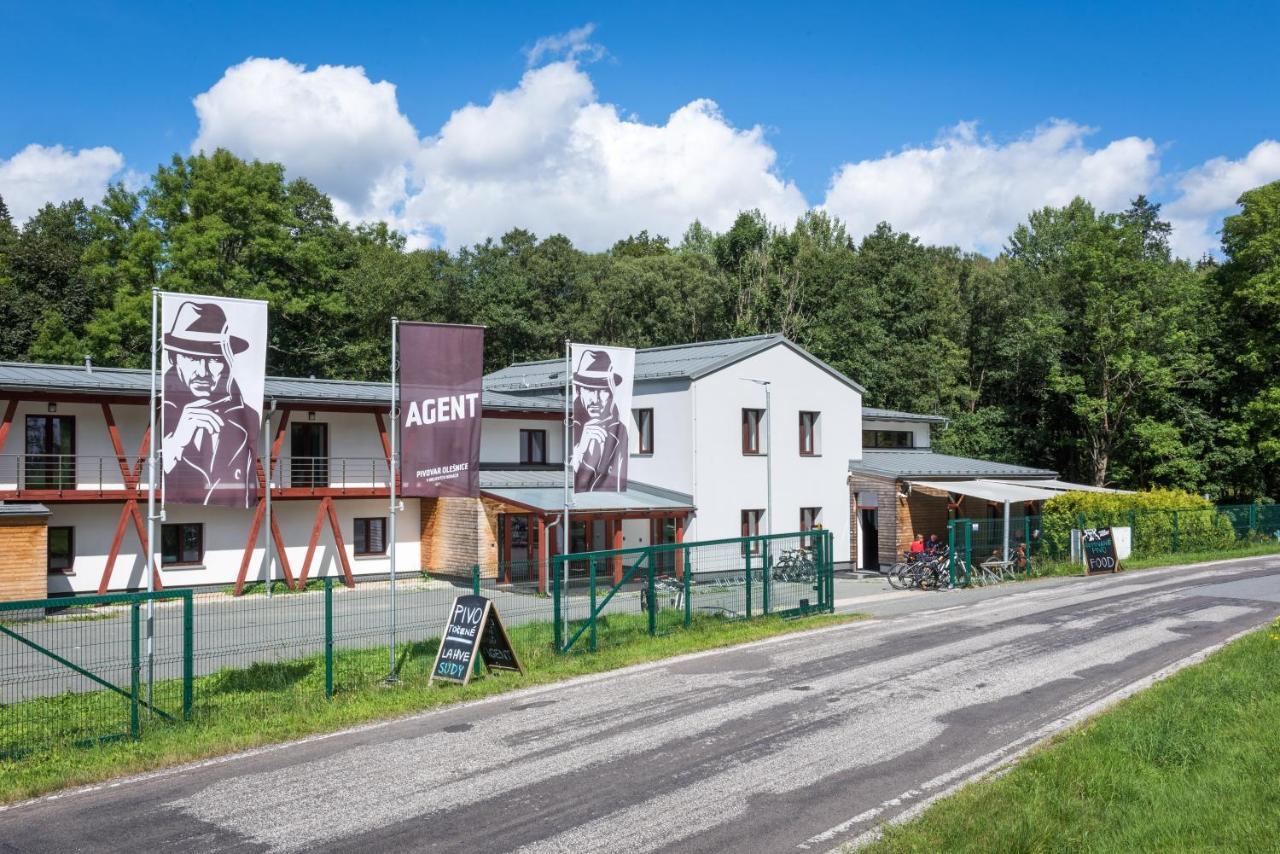 Pivovar A Penzion Agent Olesnice v Orlickych horach Eksteriør bilde